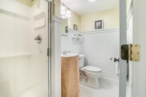 Newly remodeled bathroom