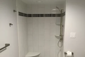 Newly remodeled bathroom